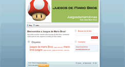 Desktop Screenshot of juegosdemariobross.webnode.es