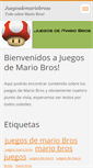 Mobile Screenshot of juegosdemariobross.webnode.es