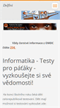 Mobile Screenshot of delfini-zsjablunkov.webnode.cz