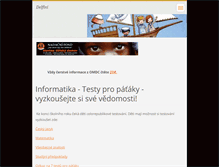 Tablet Screenshot of delfini-zsjablunkov.webnode.cz