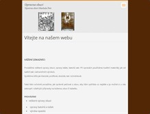 Tablet Screenshot of opravnaobuvi.webnode.cz