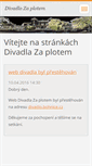 Mobile Screenshot of dzp.webnode.cz