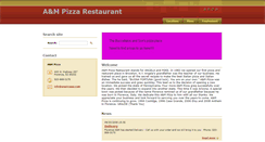 Desktop Screenshot of ampizza.webnode.com