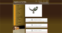 Desktop Screenshot of angelesentuvida.webnode.com.ar
