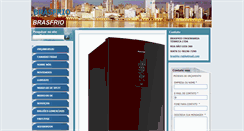 Desktop Screenshot of brasfrio-rs.webnode.com.br