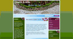 Desktop Screenshot of disenoyarte.webnode.com.co