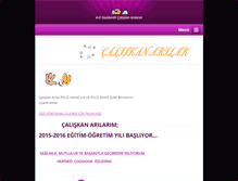 Tablet Screenshot of caliskanarilar.webnode.com.tr