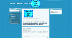 Desktop Screenshot of begetadesyeblchu.webnode.com