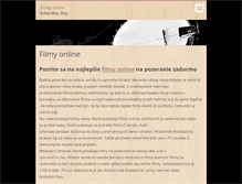 Tablet Screenshot of filmy-online-zadarmo.webnode.sk