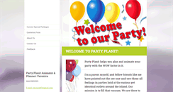 Desktop Screenshot of partyplanit.webnode.com