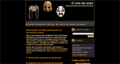 Desktop Screenshot of elartedelactor.webnode.com