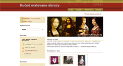 Desktop Screenshot of malovaneobrazy.webnode.cz