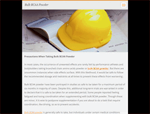 Tablet Screenshot of bulkbcaapowder.webnode.com