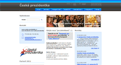 Desktop Screenshot of ceska-prezidentka.webnode.cz