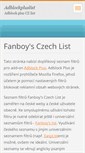 Mobile Screenshot of adblockpluslist.webnode.cz