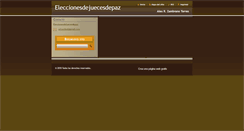 Desktop Screenshot of eleccionesdejuecesdepaz.webnode.es