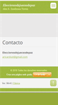 Mobile Screenshot of eleccionesdejuecesdepaz.webnode.es