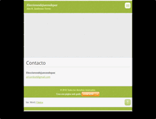 Tablet Screenshot of eleccionesdejuecesdepaz.webnode.es