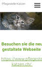 Mobile Screenshot of pflegestelle-katzen.webnode.com