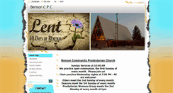 Desktop Screenshot of bensoncpc.webnode.com