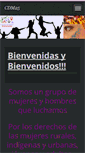 Mobile Screenshot of colectivodemujeres.webnode.es