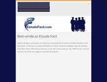 Tablet Screenshot of estudofacil.webnode.com.br