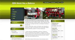 Desktop Screenshot of hasici-nova-ves-u-bakova.webnode.cz