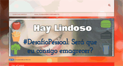 Desktop Screenshot of haylindoso.webnode.com.br
