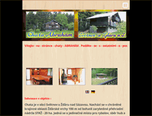 Tablet Screenshot of chata-abraham.webnode.cz