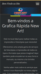 Mobile Screenshot of graficanewart.webnode.com.br
