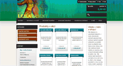 Desktop Screenshot of leilaorient.webnode.cz