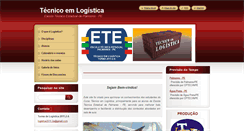 Desktop Screenshot of logistica2011-2a.webnode.com.br