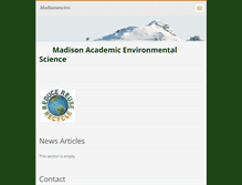 Tablet Screenshot of madisonenviro.webnode.com
