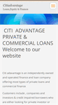 Mobile Screenshot of citiadvantage.webnode.com