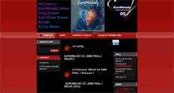 Desktop Screenshot of euromelody.webnode.gr