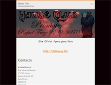 Tablet Screenshot of hauseclub.webnode.com.br