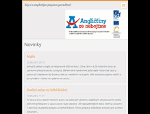 Tablet Screenshot of anglictinysenebojime.webnode.cz