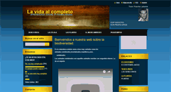 Desktop Screenshot of lavidaalcompleto.webnode.es