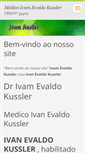 Mobile Screenshot of medicoivamkussler.webnode.com.br