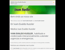 Tablet Screenshot of medicoivamkussler.webnode.com.br