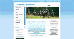 Desktop Screenshot of jezdectvichomutov.webnode.cz