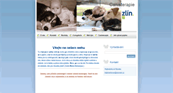 Desktop Screenshot of canisterapie.webnode.cz