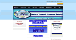 Desktop Screenshot of ntmcabofrio.webnode.com.br