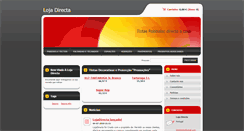Desktop Screenshot of lojadirecta.webnode.pt