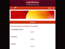 Tablet Screenshot of lojadirecta.webnode.pt