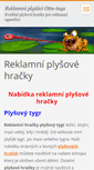 Mobile Screenshot of plysaci-otto-toys.webnode.cz