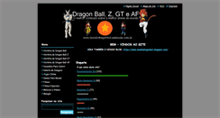 Desktop Screenshot of mundodragonbol.webnode.com.br