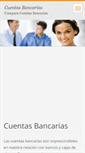 Mobile Screenshot of cuentasbancarias.webnode.es