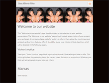 Tablet Screenshot of casaalbertojoias.webnode.com