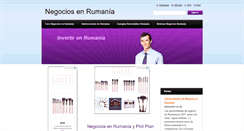Desktop Screenshot of negociosenrumania.webnode.com